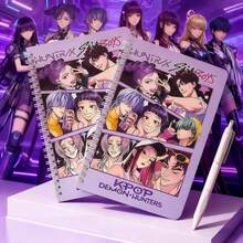 女巫猎人小队文具套装，实用学习用品，学习奖励，小礼物 - 彩色 - 查看 2