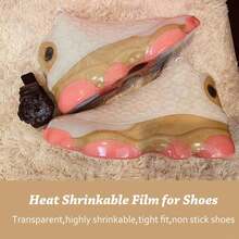 100pcs PVC Heat Shrink Bags - Clear Heat Shrink Film For Packaging, Sealing And Storage, Dust-Proof Plastic Bags, Suitable For Home, Office, Travel, Kitchen, Bathroom - Gift Wrapping, Organization And Household Items - White - View 12