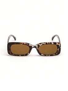 1/2 Pack Small Frame Glasses For Women - Timeless Black & Leopard Print Series, Perfectly Fits Most Face Types - 彩色 - 查看 13
