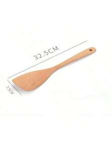 Premium Quality Natural Boxwood Cooking Utensils Set - Spatula, Rice Sieve, Soup Ladle, Strainer And Cooking Spoon, Shovel For Kitchen, Christmas Gift - Natural Wood Color - View 8