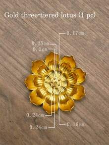 1 Stück Lotus-förmiger Räucherstäbchenhalter, Sandelholz Räucherstäbchen Brenner für Zuhause, Yoga Studio, Buddhismus, Geburtstag, Abschlussgeschenk, Legierung Räucherspirale Ständer mit Lotus Platte, Räucherspirale Basis für Tempel, Yoga Studio - Verschiedenfarbig - Übersicht 5