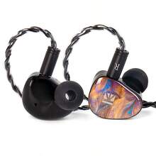 KBEAR KB02 In Ear Monitor, Colorful Hybrid 1DD Bone Conduction IEM In Ears Wired Earbuds Bass With 0.78 2Pin 4N OFC Cable 3.5mm Plug Cable For Gaming Singers Musicians - Coffee Brown - View 9