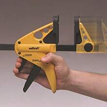 wolfcraft 3447403TV Abrazadera de barra de una mano y esparcidor de mandbula rpida, 6 - 15,24 centímetros - Ver 5