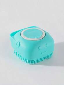Soft Silicone Pet Grooming Brush, 2-In-1 Deshedding And Bathing Brush With Built-In Soap Dish, For Dog And Cat Bathing, Pet Grooming Tool With Shampoo Storage, Ideal For Dog And Cat Lovers - Multicolor - View 15