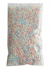 10/50g Solid Macaron Color Glass Seed Beads, Micro Beads For DIY Decorative Jewelry Making - Multicolor - View 5