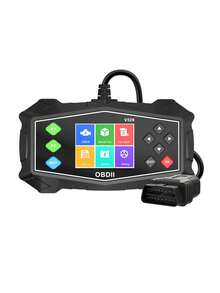 2026 Upgraded OBD2 Scanner Diagnostic Tool, Can Check Engine Light And Clear Vehicle Trouble Codes, Professional Battery Starter Test Function, Cloud Printing Supported, Suitable For All Vehicles Produced Since 1996