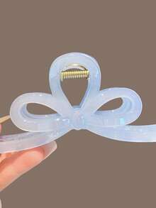 1pc Vintage Style Elegant Hair Clip Accessory For Women, Hair Claw Hair Decoration - Picture Color - View 4