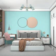 1 Roll Macaron Style Solid Color Peel And Stick Wallpaper, Textured Fashionable Self-Adhesive Contact Paper, Waterproof, Oil/Heat Resistant PET Aluminum Foil, Removable And Reusable Wall Decals In Multiple Colors, Easy To Install For Kitchen, Bedroom, Living Room, Dorm, No Damage - Multicolor - View 67