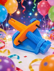 【气球打结器】气球打结器 - 无需手动操作，快速打结气球，符合人体工学的手柄和稳固的底座，适用于婚礼、生日、派对、圣诞节、万圣节、感恩节、派对装饰、嘉年华主题活动，采用耐用塑料材质，也适用于情人节、婚礼季、毕业季、斋月等场合。 - 彩色 - 查看 3