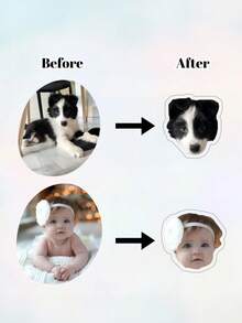 Personalized Photo Phone Cases, Custom Photo Acrylic Sheets, Swinging Phone Cases, Heart-Shaped Acrylic Sheets, Laser Card,Valentine's Day Gifts, Women's Gifts, Birthday Gifts, Couple Gifts, Gifts For Family And Friends, Party Favors, Anniversary Gifts, And Gifts For Pet Lovers. - Multicolor - View 6