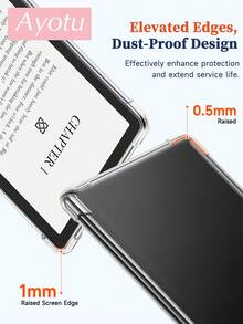 Ayotu 1 Ốp lưng in họa tiết da báo, quả cầu disco và quả anh đào, tương thích với Kindle/KOBO, Kindle Paperwhite thế hệ thứ 12 năm 2024 / Kindle (thế hệ thứ 11 - ra mắt năm 2024) / Kindle Colorsoft Signature Edition / Kobo Libra Colour, chống rơi, ốp trong suốt bảo vệ toàn diện, vỏ silicon mềm. - Nhiều màu - Xem 10