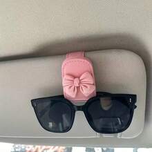 领结式眼镜夹，轻便易携的车载眼镜架，外观美观 - 蝴蝶結 - 查看 4