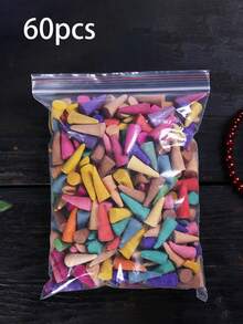 60/120/180 件散装檀香锥形香，卧室浴室回流香，供应商提供