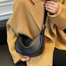 High-End Niche Small Bag, Casual Single-Shoulder Crossbody Versatile Dumpling Bag - màu đen - Xem 9
