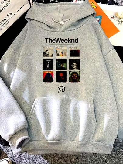 Sudadera Casual Unisex con Gráfico "TheWeekend" - Beige, Cómoda y con Estilo para Exteriores y Ropa Casual, Ideal para Todas las Estaciones, Sudadera Casual |   Sudadera con Gráfico |   Ajuste Cómodo, Sudadera, Sudadera The Weekend, Sudadera para Mujer, Sudadera