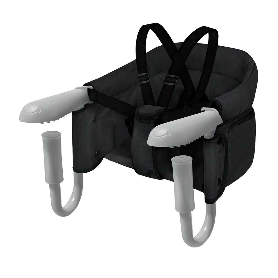 Folding High Chair With Anti-Slip Clips, Ergonomic Backrest, Belt, Travel High Chair, Ideal For Home And Travel.