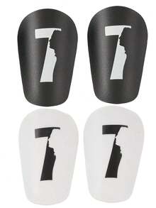 1双迷你专业足球训练护腿板，轻便小巧的防护装备