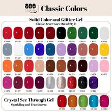 YTD Likomey Gel Nail Polish,15ml Secret Purple Glitter Nails Gel,Fall Winter Shiny Sparkly Salon Home DIY Manicure UV Color Varnish,SF442 - ColorGG - 查看 9