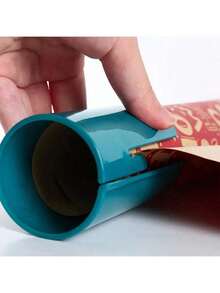 1pc Manual Paper Cutter, Mini Paper Cutter - Portable Pocket Paper Cutter, Mini Packaging Paper Cutter - Plastic Paper Cutter, Scrapbooking & Stamping Supplies, Cutting Machine, Portable Paper Cutter For Crafts And Gift Wrapping, Easy To Use Packaging Paper Cutting Tool, Battery-Free (Random Color)