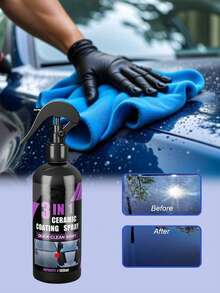 3 In 1 Car Ceramic Nano Coating Liquid Coatin Nano Crystal Hydrophobic Layer Polishing Paint Coating Agent Polish Nanos Coatings NO. HGKJ P1,CAR GIFT