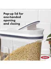 OXO Good Grips 3 Piece POP Cereal Dispenser Set - Blanco - Ver 2