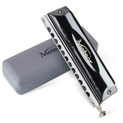 CONJURER Chromatic Harmonica 12 Hole 48 Tones Of C Harmonica Beginner