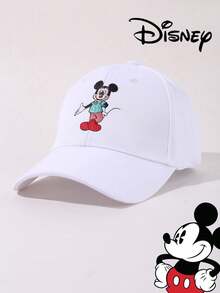 Disney 1pc Adjustable Minnie Mouse Embroidered Unisex Baseball Cap, Sun Protection Travel Hat - Multicolor - View 11