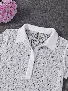 Women Two-Piece Outfits - 白色 - 查看 8