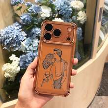 Personalised Custom Photo Phone Case Compatible With IPhone 17 Pro Max 17 Air Transparent Shockproof Electroplated Lens Flim Camera Protection Acrylic+TPU Bumper Cover For IPhone 17 Pro Max Cover For Christmas Days - trái cam - Xem 4