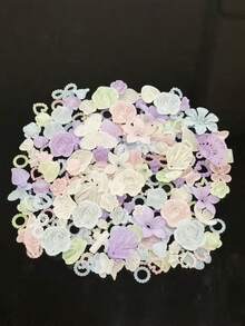 亚克力DIY配件、乳胶手机壳、发夹、装饰配件、巴洛克风格配件、DIY手工耳环、头饰、鞋子、服装配饰。本产品广泛应用于装饰、吊坠、配件和服装配饰领域。 - 彩色 - 查看 3