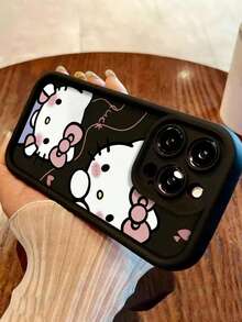SANRIO Luxury Transparent Electroplated Airbag Shockproof Protective Case With Stand Compatible With IPhone 17/16/15 Pro Max, Compatible With IPhone 17/16/11/15/12/13/14 Pro Max/14/15 Plus - Multicolor - View 3