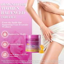 MVPCARE Probióticas para Mujeres | Con Olmo Resbaladizo y Cultivos Vivos | Apoyo al Bienestar Íntimo y Sensación de Frescura | Sabor Piña, 30 Días - 60 pastillas - Ver 3