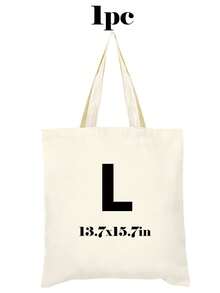 20/10/5/3pcs Canvas Tote Bags, Shopping Bags, Party Bags, Wedding Birthday Party Gift Bags, Craft Handbags, Party Favors, Birthday Decorations, Party Decorations, Wedding Decorations, Party Supplies, Lightweight Reusable Grocery Shopping Cloth Bags ,Travel Essential Bag - Multicolor - View 19