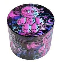 4pcs Astronaut Design Premium Vanilla Grinder Set, Spice Grinder With Pollen Collector, Sharp Blades For Fine Grinding, Fashionable & Practical Men's Accessory For Vanilla - Starry Sky - View 21