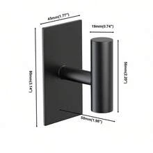 1/2/4个装免钻孔粘钩，浴室毛巾挂钩，适用于厨房、卧室、浴室、办公室、书桌、家居收纳、浴室装饰、浴室储物、秋季装饰、返校季装饰