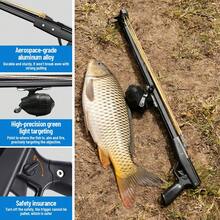 Fishing Slingshot - Aluminum Alloy Frame, Deluxe Fishing Catapult Set For Adults, Thickened Design, Powerful Rubber Band, A Fishing Catapult That Even Beginners Can Use. - Luxury Set - View 8