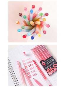 朗格3D立体感绘画笔 - 90色丙烯凝胶笔套装，15种主题色，4个礼盒包装 - 1.0mm细笔尖，适用于绘画、素描和艺术日记 | 顺滑混色，大容量墨水 | 适合艺术家和初学者，是送给男孩/女孩学生、返校季和教师奖励的绝佳礼物 - 凝膠筆套裝-配色方案 - 查看 7