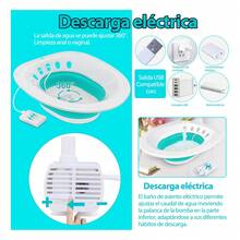 TendenciaKit De Baño Eléctrico Sitz Para Hemorroides Y Cuidado ÍntimoCalidad premium - Blanco y verde - Ver 5