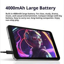 Lenovo 联想 Tab M8 安卓学习娱乐平板电脑（已解锁）6+128GB 超大存储 | 8 英寸安卓平板电脑 | 8 英寸高清平板电脑 | 全新双频 WiFi | 8 英寸便携式高清护眼显示屏 | 轻巧便携 | 双扬声器 | 持久续航 | 在线课程和娱乐 | 银色 | 护眼模式 | 儿童礼物 - 銀色 - 查看 2