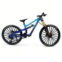 1:10 Scale Alloy Mini Mountain Bike Model Decoration, Finger Bike Model, Finger Mountain Bike Model Decoration, Mini Bent Bike Model - Multicolor - View 13