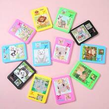 3/5/10/20 Pcs Set Assorted Color/Shape Jigsaw Puzzle - Huarong Dao - Transparent Textured Colorful Animals Huarong Road Toys, 2 Styles Random Delivery (Random Delivery) [Some Parts Random Delivery], Learning Supplies, Puzzles, Educational Toys, Educational Feeders, Rhinestone Puzzles, Suitable For Children 3 Years Old - Multicolor - View 6