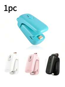 1pc Portable Mini Heat Sealer, Food Plastic Bag Sealing Machine, Handheld Home Small Thermal Sealing Device (Batteries Not Included. Need To Be Purchased Separately).