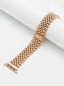 Huastonband 適用於 44mm 38mm 40mm 41mm 42mm 45mm 46mm 49mm，經典五珠設計玫瑰金不鏽鋼手錶錶帶，易拆卸快拆設計不鏽鋼手錶錶帶附拆卸工具，相容 配件，相容 錶帶 S11/S10/S9/S8/S7/S6/S5/S4/S3 SE Ultra，適合商務場合、派對、節日禮物，男女通用配件 - 玫瑰金 - 查看 10
