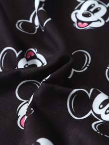 Disney 1件装迪士尼卡通印花男士内裤 - 柔软舒适，字母弹力腰带，休闲男士内裤 - 彩色 - 查看 3