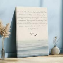 1pc Easter Decor, Easter Inspirational Wall Art, Minimalist Framed Wall Art, Wrapped Canvas Poster Vintage Prints, Bible Verse - Modern, Impressionism, Classicism, Black And White Style, Perfect Gift Decor, Wall Art for Living Room Bedroom Office, Hanging Hardware Included - Wrapped Framed Canvas, Vertical - Lienzo enmarcado - Ver 2