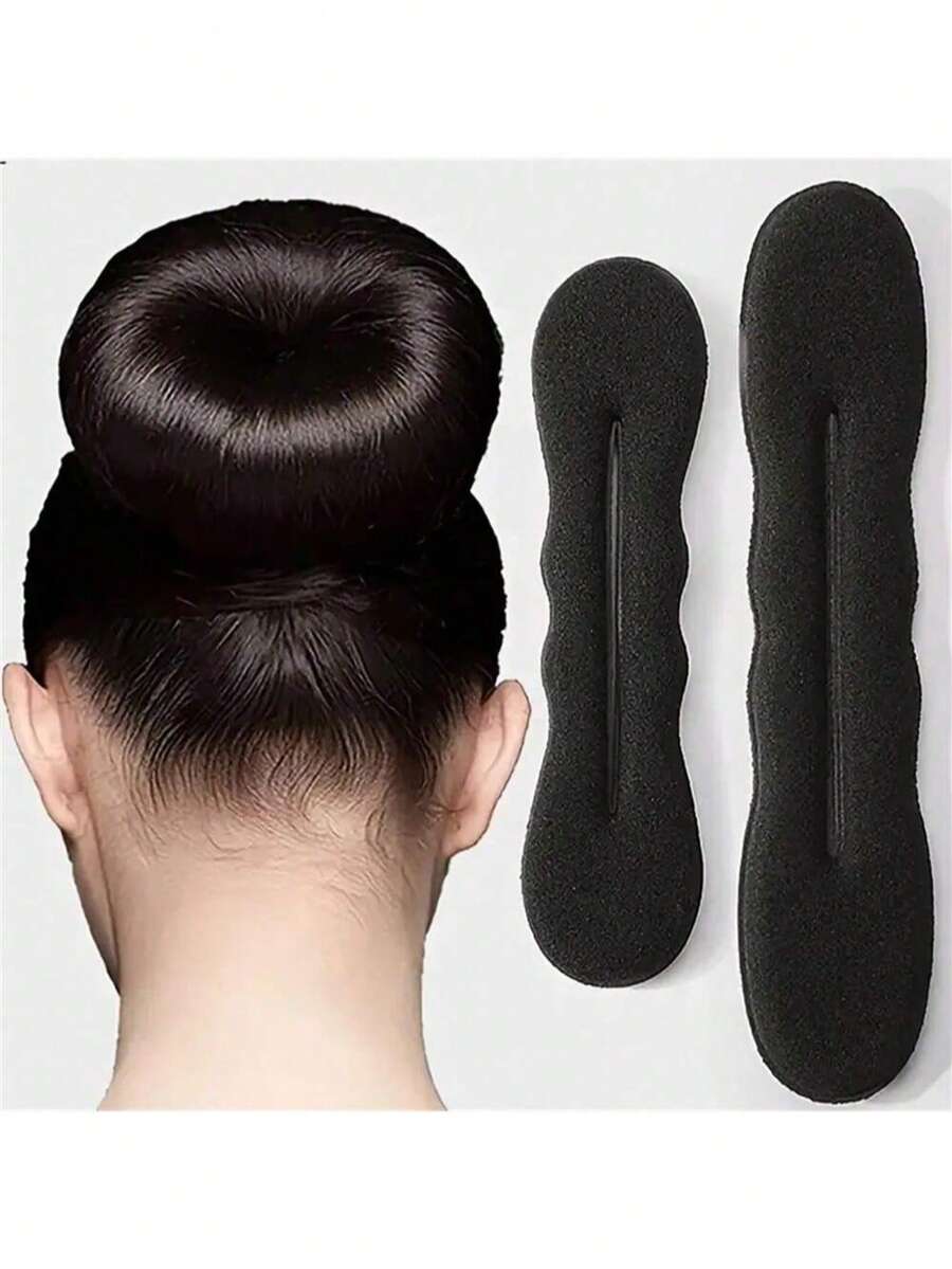 多功能蓬松花苞发髻卷发器，女士盘发辅助工具，适合女性，美发工具，美容配件，卷发配饰，秋季，旅行，美发工具，女士配饰，美发用品，秋季，女士，美发工具，美发用品，用品，美容配件，礼物，旅行，女士礼物，美发用品，女士，成人圣诞礼物，成人，美发用品，女士配饰，圣诞礼物，成人发饰，女士礼物创意，美容圣诞礼物，女士夏季海滩度假必备配饰 - 彩色 - 查看 1