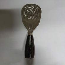 1/2pcs Stainless Steel Rice Spoon - Non-Stick, Upright Spoon, Ergonomic Handle, Durable Kitchen Utensil, High-Quality Material, Easy To Clean