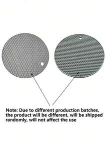 8/6/4/2-Pack Silicone Heat Resistant Placemats - Round Non-Slip Pot Holder Mats For Kitchen Countertops & Dining Tables, Multi-Purpose Hot Pad Trivets For Hot Dishes, Outdoor Picnics & BBQ Use - 4 gói - Xem 6