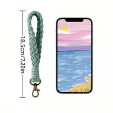 Boho 1pc Colorful Hand-Woven Bohemian Style Keychain, Car Key Pendant, Bag Decoration, Bracelet Car Accessories Bag Charm School Cute Goth Y2k Bag Accessories Lanyards With Id Holder Car Accessories Bag Charms - Multicolor - View 8