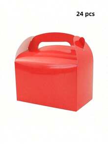 12/24pcs Foldable Gift Boxes, Suitable For Packaging Jewelry, Candy, Desserts - Multicolor - View 12